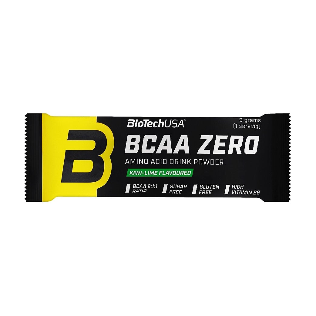 Амінокислота BioTechUSA BCAA Zero Ківі-лайм, в порошку, 9 г